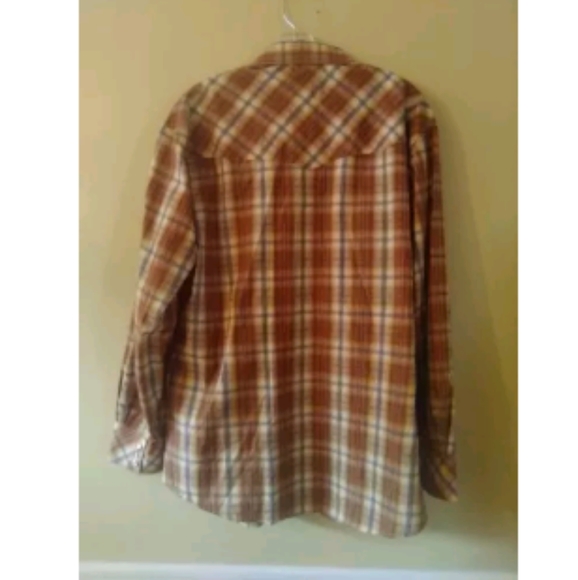 Gioberti Western Pearl Snap Button Front Shirt. Size Large Long Sleeve. - Picture 2 of 4